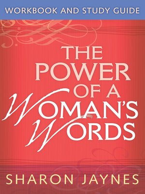 cover image of The Power of a Woman's Words Workbook and Study Guide